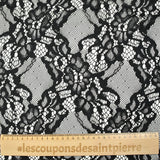 Dentelle polyester Tabitha noir