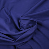 Bengaline polyviscose bleu foncé