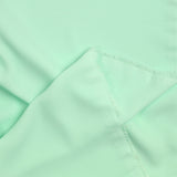 Crêpe polyester fin vert d'eau