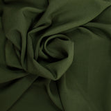 Manon khaki polyester crepe