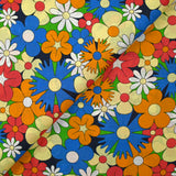 Cotton printed with rustic dew on a brick background (Copy)