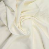 Crêpe viscose blanc cassé