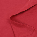 Jersey de coton fin rouge fraise