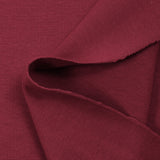 Jersey de coton interlock lie de vin