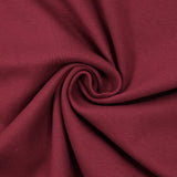 Jersey de coton interlock lie de vin