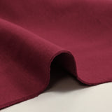 Jersey de coton interlock lie de vin