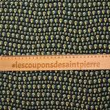 Jersey viscose fin imprimé diamant fond gris