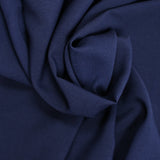 Crêpe polyester Manon bleu nuit