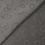 Jacquard satin de polyester Carolina gris