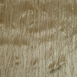 Champagne sequins crinkled velvet jersey