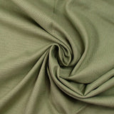 Linen Military Green Viscose
