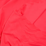 Jersey polyester peau de pêche corail