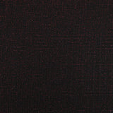 Ribbed knit with red Lurex stripe and black background
