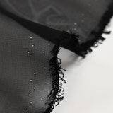 Mousseline cupro noir