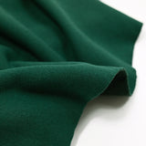 Forest green recycled minkee