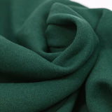 Forest green recycled minkee