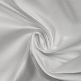 Duquesa de satén poliéster blanco