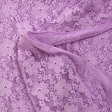 Dentelle polyester Jeanne lilas