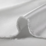 Duquesa de satén poliéster blanco