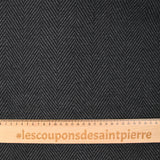 Gray chevron mixed wool