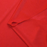 Maille de viscose satinée rouge