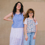 Patron de Couture plastron et pull sans manches femme BRISBANE