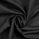 Tela de sastrería de lana elegante en negro y gris