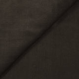Velours côtelé 100% coton 1,5 mm marron foncé