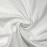 Jersey de coton blanc
