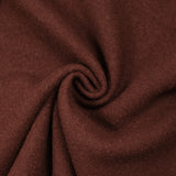 100% Laine bouillie brique