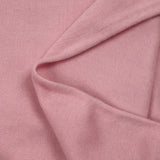 Molleton de polyester french terry doux rose clair