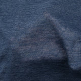 Punto fino de poliviscosa azul jaspeado