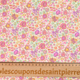 Coton Liberty ® Fiona Devaux rose au mètre