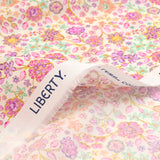Coton Liberty ® Fiona Devaux rose au mètre