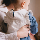 Plastron pattern, sleeveless sweater and adelaide baby bib