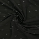Bengaline polyviscose arrows black