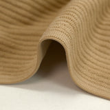 Velours polyester côtelé biscuit