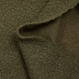Lainage bouclette vert militaire