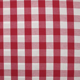 Cotton Vichy 25mm Red