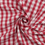 Cotton Vichy 9mm Red