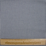 Cotton Vichy 3mm Navy blue