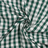 Coton Vichy 9mm vert foncé