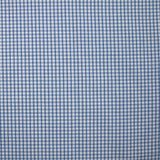 Algodón Vichy 3 mm azul claro