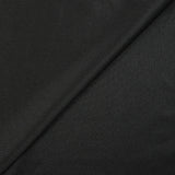 Crêpe jersey de polyester noir