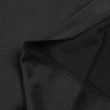 Crêpe jersey de polyester noir