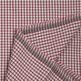 Coton Vichy 3mm bordeaux