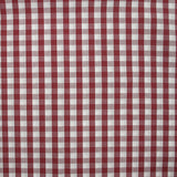 Algodón Vichy 9 mm Burdeos