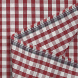 Algodón Vichy 9 mm Burdeos