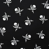 Coton imprimé les pirates de l’au-delà fond noir