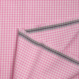 3mm pink gingham cotton